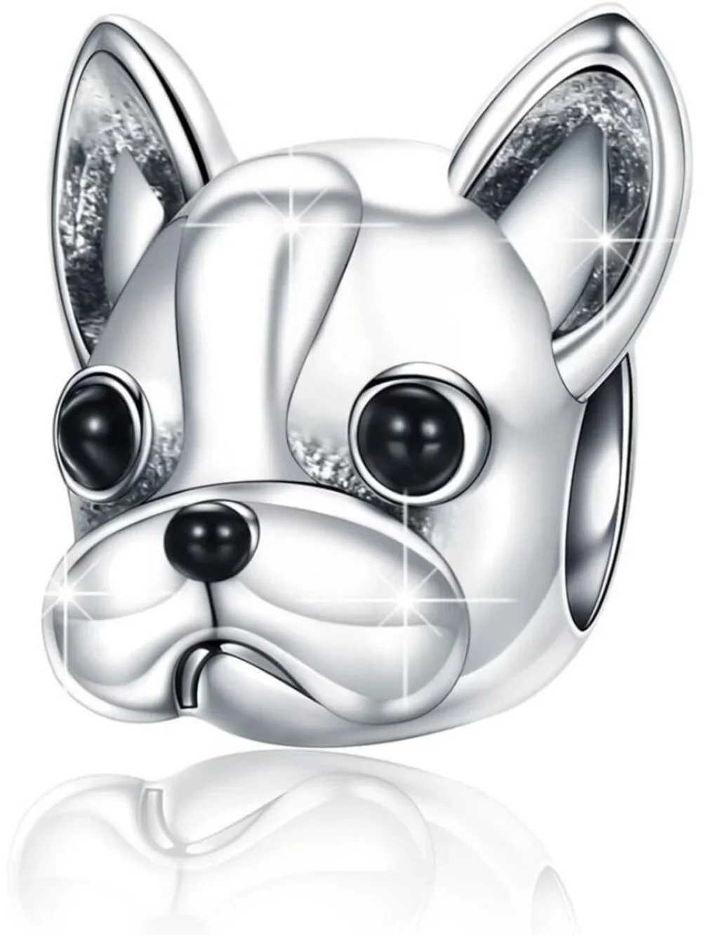 925 Sterling Silver Charms for Bracelets Dog Sloth Animal Beads